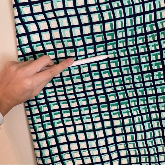 KATE SPADE check plaid Judy pencil skirt - Picture 10 of 12